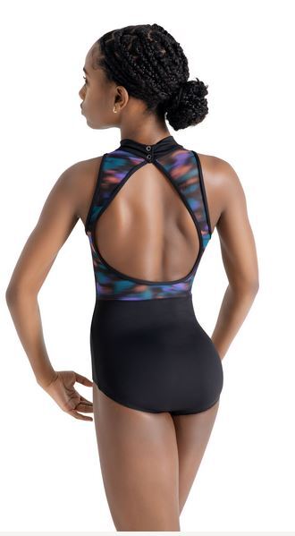 High Neck Mesh Back Adult Leo