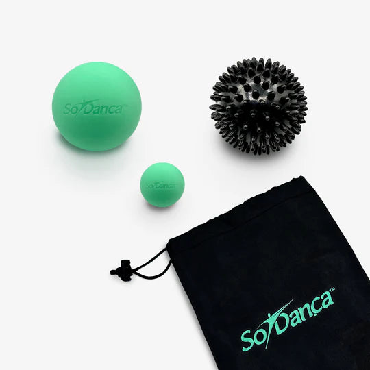 Massage Ball Kit with Drawstring Bag