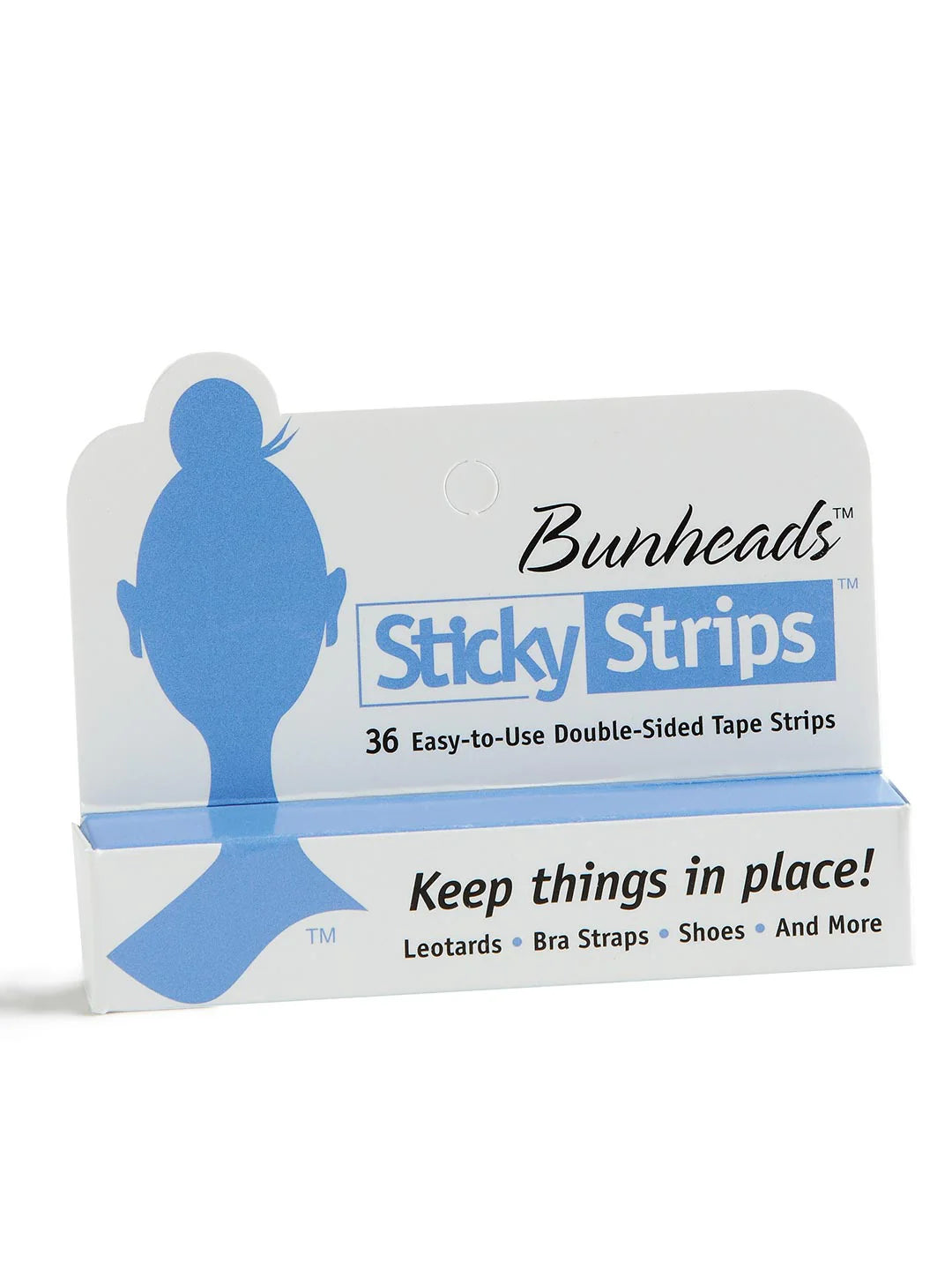 Bunheads Sticky Strips-Clear : One