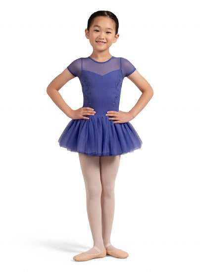 Bloch Fleur High Neck Cap Sleeve Tutu Dress