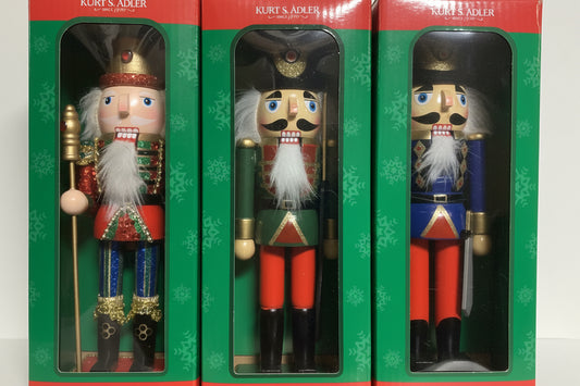 10” Sparkly Nutcracker