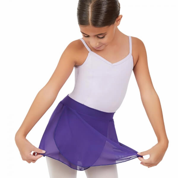 Faux Wrap Mesh Skirt (Child)