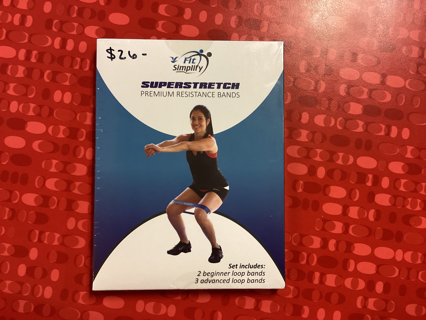 Super stretch premium resistance bands