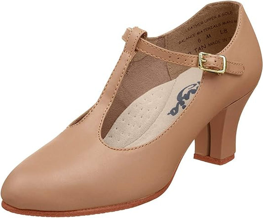 T-Strap Character Shoe by Capezio