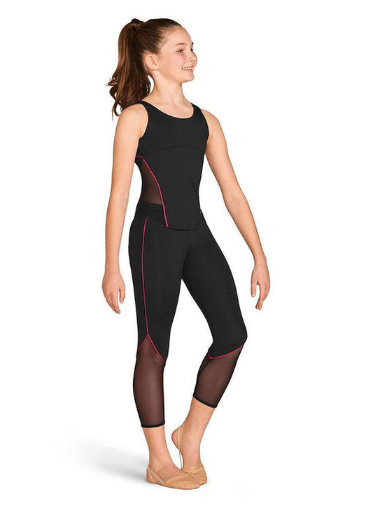 Contrast Piping Open Back Tank