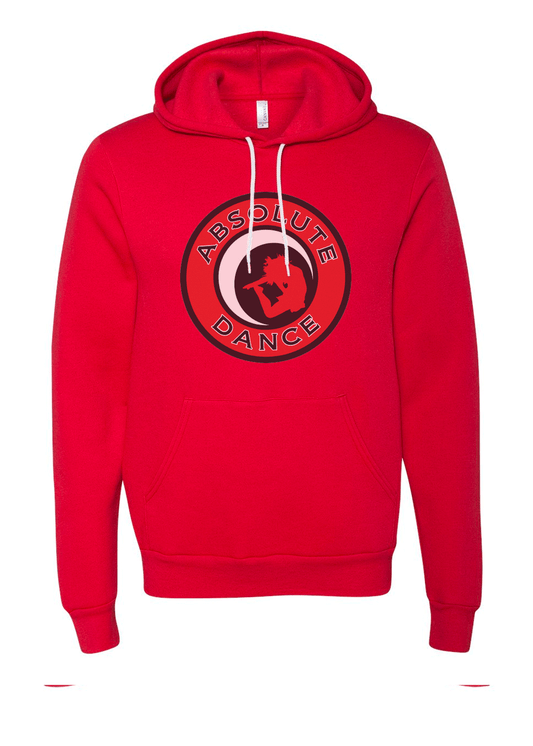 Absolute Dance Hoodie-RED ( ADULT)