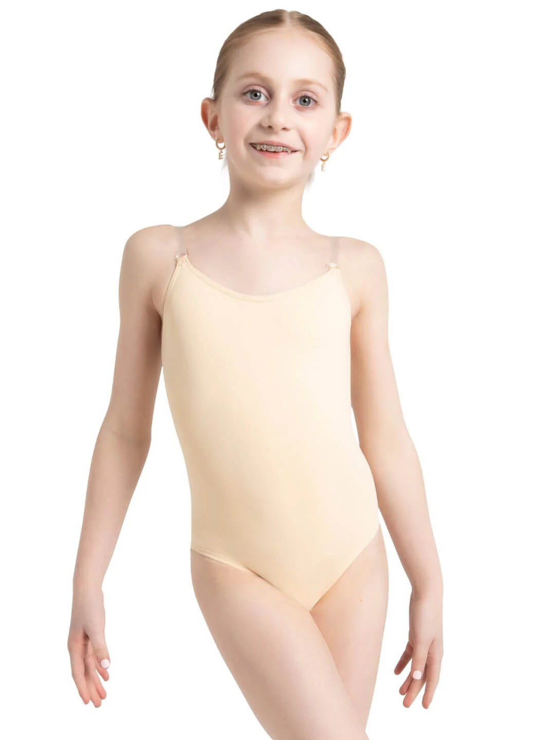 Camisole Leotard w/ Clear Transition Straps - Child