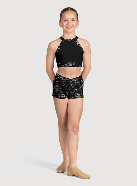 V Front Print Shorts- Children