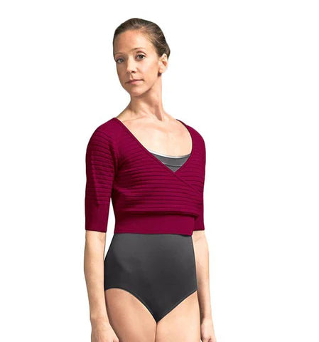 Wrap Texture Knit Top