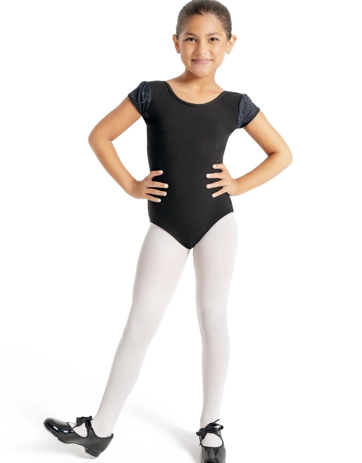 Glitter Glam Puff Sleeve Leo - 11886C