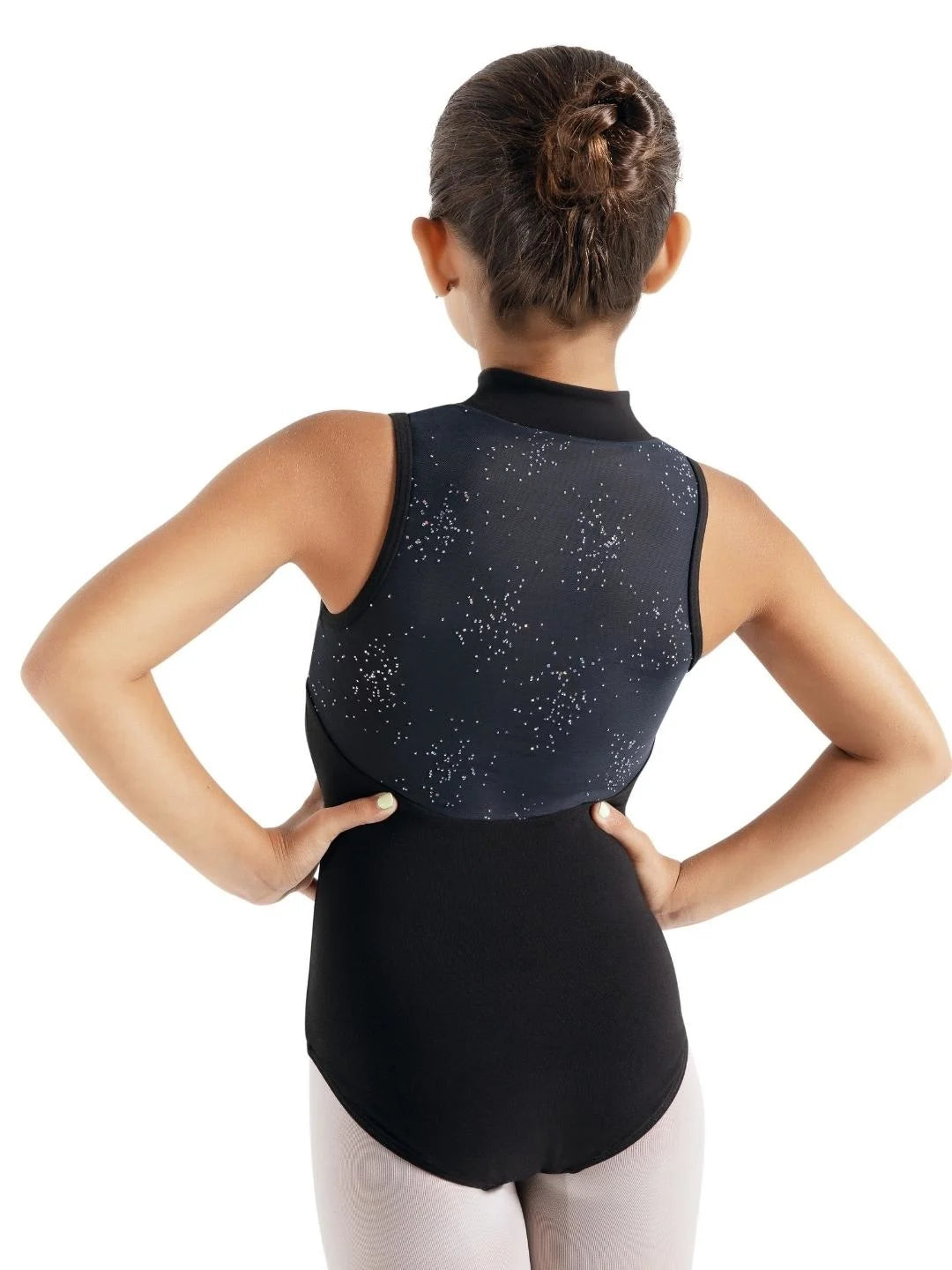 Glitter Glam Zip Front Leo - 11908C