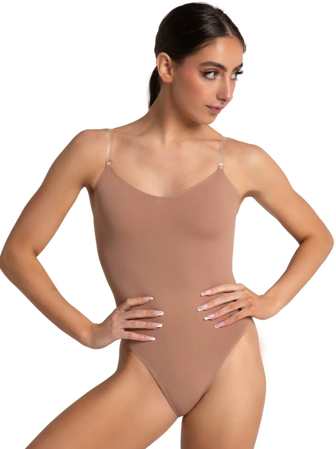 Camisole Leotard w/ Clear Transition Straps