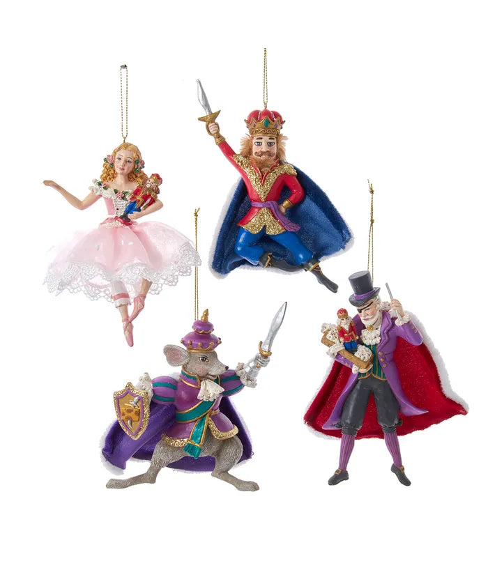 Nutcracker Suite Ornaments (Sold Individually)