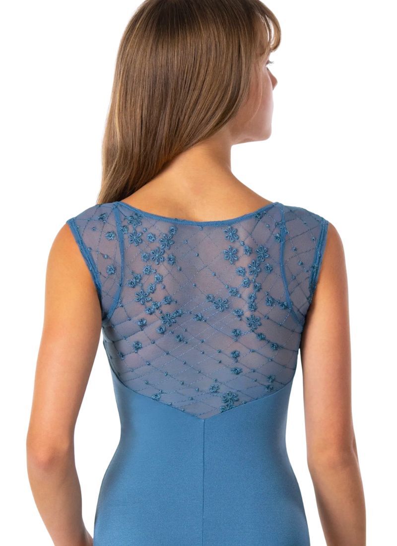 Evening Meadow Pinch Cap Sleeve Adult Leotard