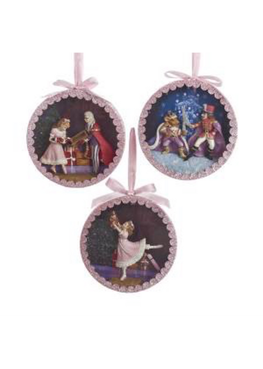 5' Nutcracker Suite Shadow Box Ornament-Ornament