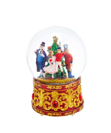 120MM Musical Lighted Nutcracker Snow Globe